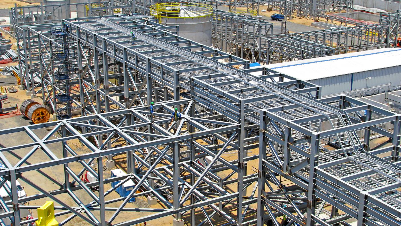 Sản xuất kết cấu thép cho hệ pipe rack